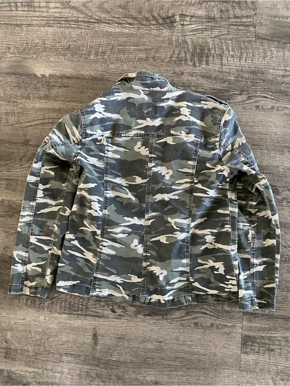 Camo Flap Pocket Jacket M - Picture 11 of 15
